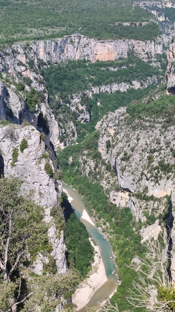 Gole del Verdon - Від Punto Panoramico, France