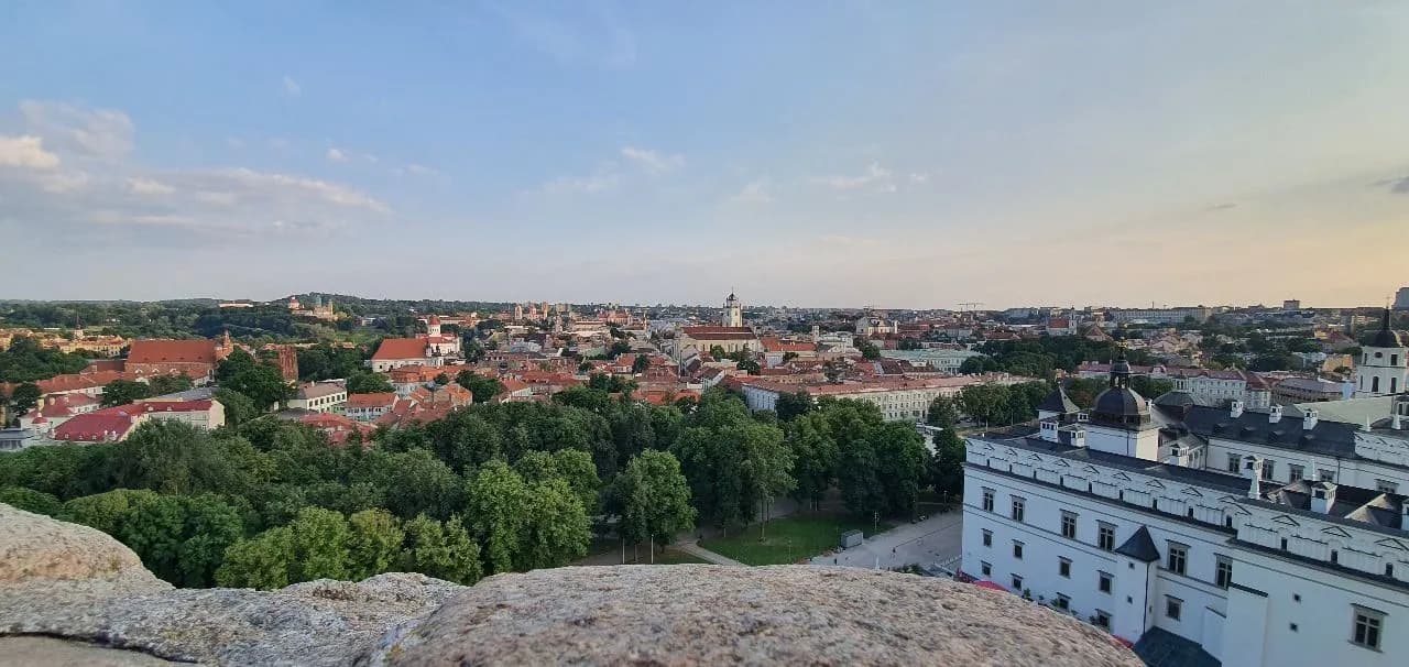 Vilnius old town - Dari Gediminas castle, Lithuania
